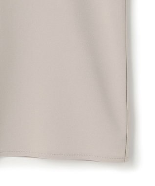 ICB L Fied キーネック ブラウス トープ