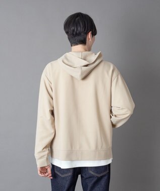 WEGO 【ユニセックス着用ITEM】アンサンブルZIPパーカー（LS） ライトベージュ