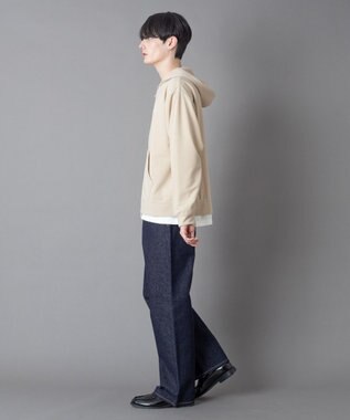 WEGO 【ユニセックス着用ITEM】アンサンブルZIPパーカー（LS） ライトベージュ