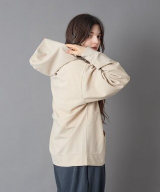 WEGO 【ユニセックス着用ITEM】アンサンブルZIPパーカー（LS） ライトベージュ