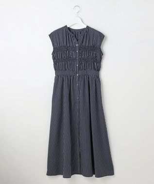 ANY SIS L フロントボタンシャーリング ワンピース