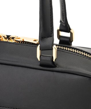 23区 【先行予約】バスケットメッシュ ボストンバッグ ブラック系