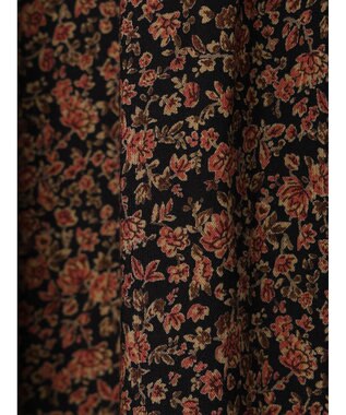 CRAFT STANDARD BOUTIQUE レーヨンキルト切り替えワンピース Flower