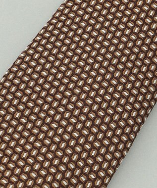 GOTAIRIKU 【日本製】西陣ネクタイ_ベージュ・ブラウン系 ダークブラウン系8