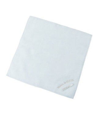 Maison de FLEUR ラメリボンタオルハンカチ Light Blue