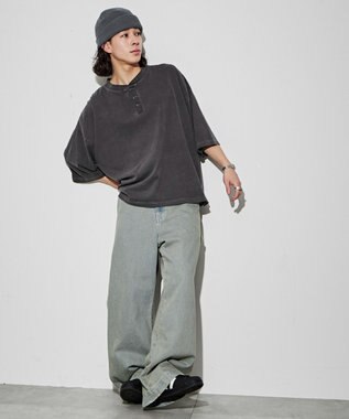 WEGO 【ユニセックス着用ITEM】HENRYNECK　T スミクロ