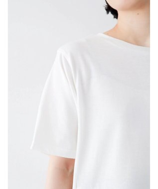 Green Parks メッシュドッキングチュニック Off White