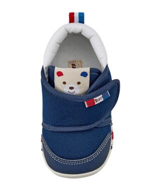 MIKI HOUSE HOT BISCUITS 【11.5-13.5cm】 ファーストベビーシューズ 紺