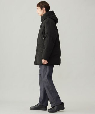 UNFILO MENS 【男女兼用】ウォーム ライトムーブ ミリタリーアウター  [24年秋冬商品] ブラック