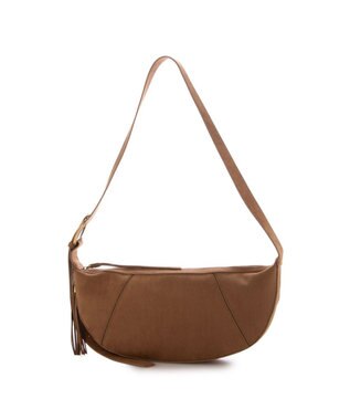 UNBILLION カシュカシュ cachecache / スエードフリンジ引手ショルダー キャメル