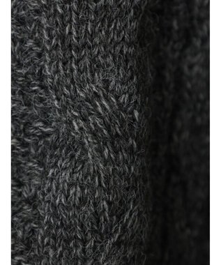 CRAFT STANDARD BOUTIQUE ２ＷＡＹケーブルニットベスト Gray