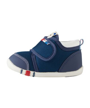 MIKI HOUSE HOT BISCUITS 【11.5-13.5cm】 ファーストベビーシューズ 紺