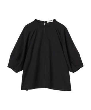 Green Parks 接触冷感　ラグランスリーブブラウス Black