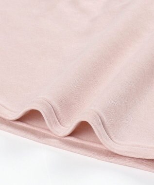 Wing あったかインナー 綿混 裏起毛 厚手 よく伸びる素材 【ラクのびサーモ】 8分袖 長袖 秋 冬 EL6814 ウイング／ワコール シェルピンク