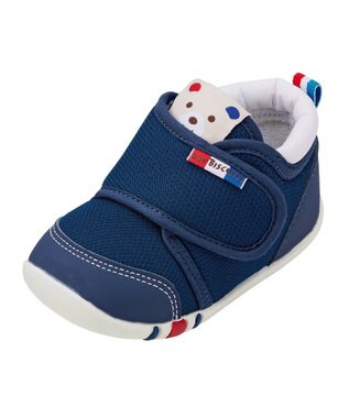 MIKI HOUSE HOT BISCUITS 【11.5-13.5cm】 ファーストベビーシューズ 紺