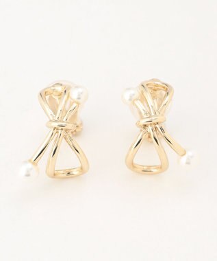 組曲 パールライクエンドノット イヤリング