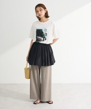 Green Parks ・ＥＬＥＮＣＡＲＥ　ＤＵＥ　バルーンミニスカート Black