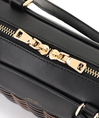 23区 【先行予約】バスケットメッシュ ボストンバッグ ブラック系