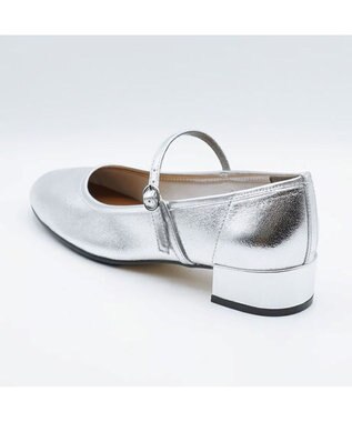 APOM 本革アンライニングメリージェーン30 シルバー