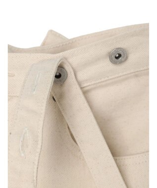 CRAFT STANDARD BOUTIQUE 【２ｗａｙ】デニムサロペットパンツ Ivory