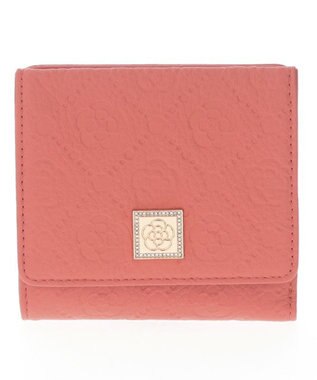 CLATHAS フリーズ BOX二つ折り財布 オレンジ