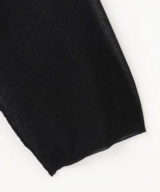 NAVE 【ReNAVE・洗える】シアーニット ロングスリーブ ブラック系