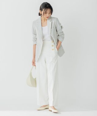 23区 【CLASSY.6月号掲載】インナー タンクトップ ホワイト系