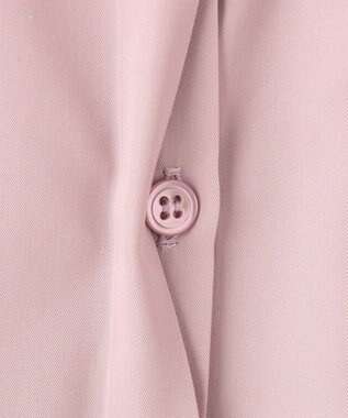 23区 【23区 lab.】ハイカウントコットン ギャザー シャツ モーブピンク系