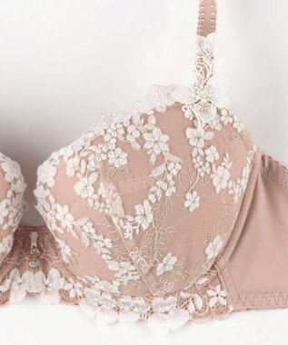 Wing ブラジャー Wing Lesiage ふんわりまるみメイク ソフトなつけごこち 【2120シリーズ】 ブラ Gカップまで対応 大きいサイズ PB2120 ウイング／ワコール ラズベリー