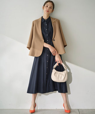 組曲 オシャクロス テーラードジャケット ベージュ系