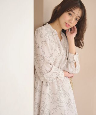 Feroux 【セットアイテム】ニットベストセット ワンピース ベージュ系2