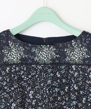 TOCCA 【洗える！】MIMOSA ドレス ネイビー系7