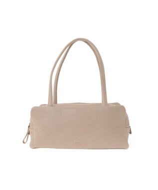 genten ゴートベーシック 横長ボストンバッグ サンドベージュ