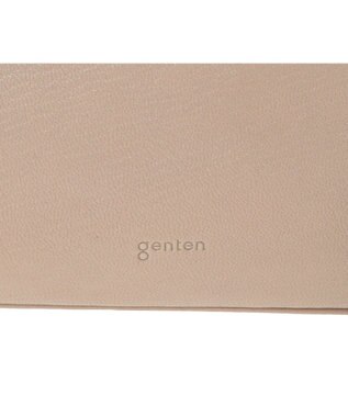 genten ゴートベーシック 横長ボストンバッグ サンドベージュ