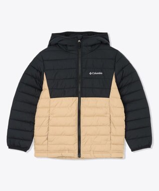 Columbia Columbia/ 【KIDS】パウダーライトII フーデッドジャケット /コロンビア Canoe、 Black