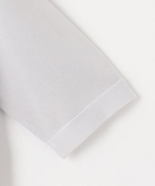 自由区 【XSサイズ～/洗える/セット着用可】シャインハイゲージ プルオーバーニット ライトグレー系