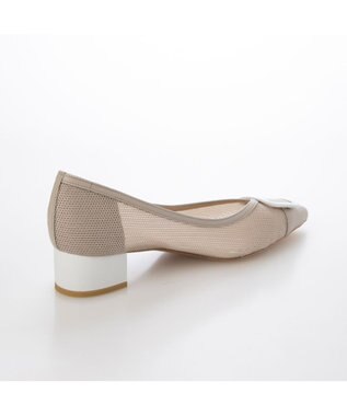 MODE ET JACOMO <MODE ET JACOMO>ポインテッドバックルデザインパンプス ライトオーク