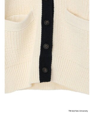 AMERICAN HOLIC ＴＭ＆Ｒ　ＹａｌｅＵｎｉｖｅｒｓｉｔｙニットカーディガン Ivory