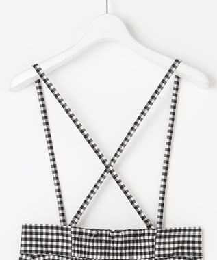 ANY SIS 【2WAY】フロントジップタイト スカート ギンガム