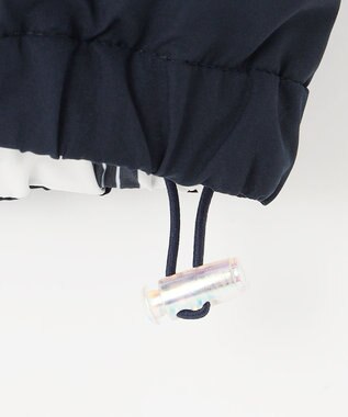 23区GOLF 【WOMEN】【撥水・ストレッチ】リバーシブル ダウンベスト ネイビー系