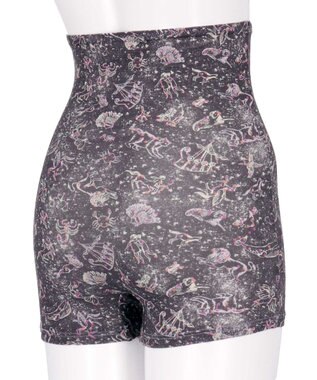 une nana cool MADEWITHLIBERTYFABRICハラマキ付きショーツ ダークグレー