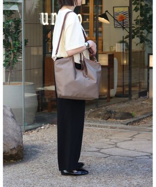 MORROW by thank 【新色追加！】A4サイズ収納可 LOLO TWOWAY バッグ カーキベージュ