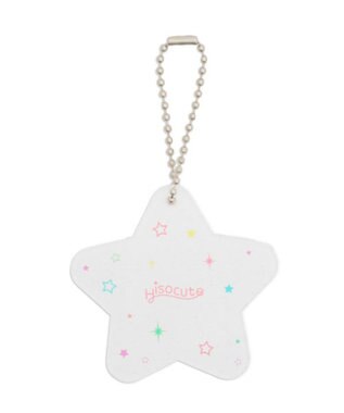 WEGO 【痛バ＆推し活グッズ】カラフルスターIDフォトケースキーホルダー 柄1