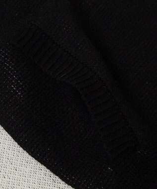 WEGO 【ユニセックス着用ITEM/MLサイズ展開】ジャガードニットスタジャン ブラック