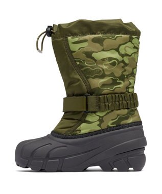 SOREL SOREL/ 【KIDS】ユースフルーリー ブーツプリント /ソレル Utility Green、 Savory