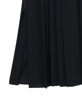 JOSEPH エアリープリッセ　スカート Black