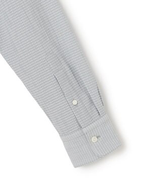 JOSEPH HOMME 【新モデル】トリコサッカーストレッチ 　ホリゾンタルカラーシャツ ライトグレー系