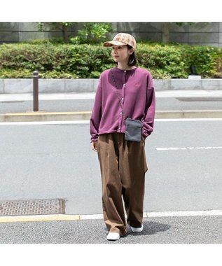 林八百吉商店 Champion ネルチェックロングキャップ ブラウン