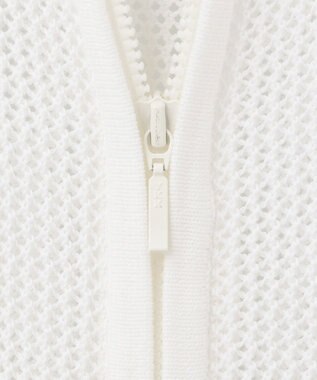 UNFILO 【洗える】メッシュパーカー オフ