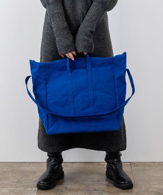 NIZYU KANO 【はまじコラボ】Airyトート Lサイズ ブルー